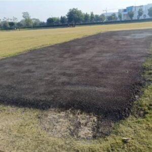 Cricket Pitch Construction Turf Single